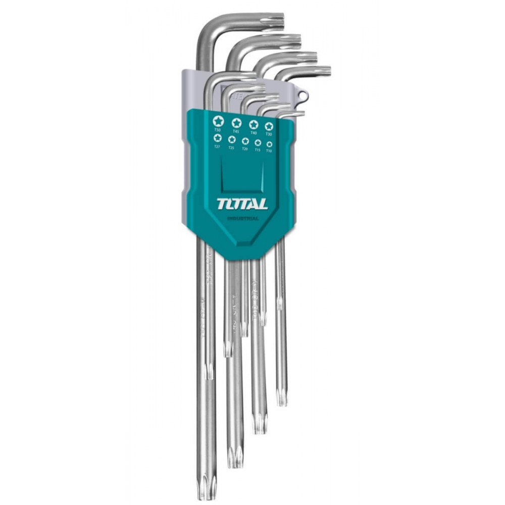 JUEGO LLAVES TORX 9PZS EXTRA LARGA